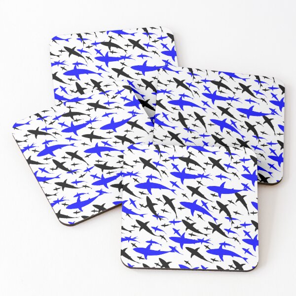 Item preview, shark pattern designed and sold by broadwaygirl142.