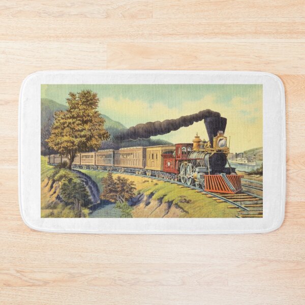 Item preview, American Express Train Illustration designed and sold by Mahilis.