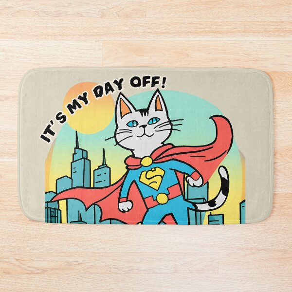 Item preview, Feline's day off to be a superhero designed and sold by twosenses.