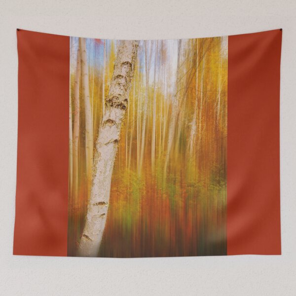 Item preview, Birch Forest In Autumn designed and sold by Mr-Tshirts.