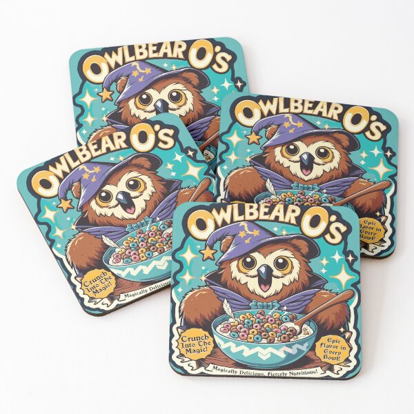 Item preview, Owlbear O's designed and sold by CKThreads.
