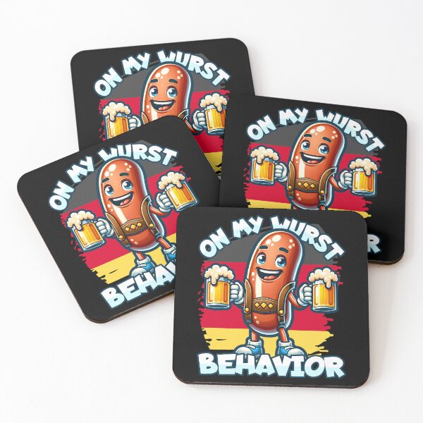 Item preview, On My Wurst Behavior designed and sold by Studio Bankai.
