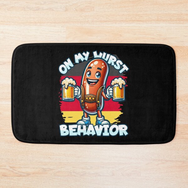 Item preview, On My Wurst Behavior designed and sold by Studio Bankai.