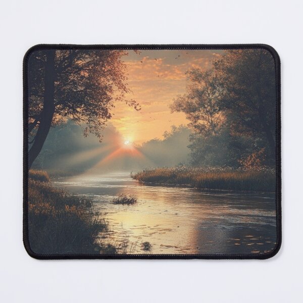 Item preview, Sunset at the River designed and sold by SkyBridgePRJ.