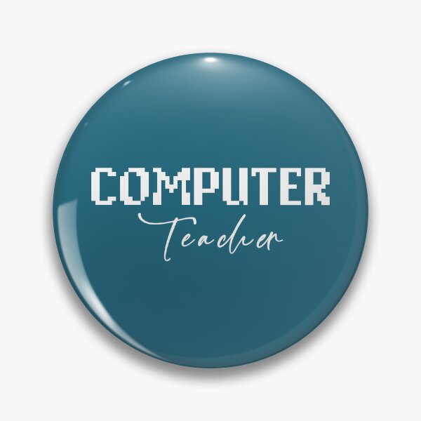 Item preview, Computer Teacher Pixel Art designed and sold by NosandEdgy.