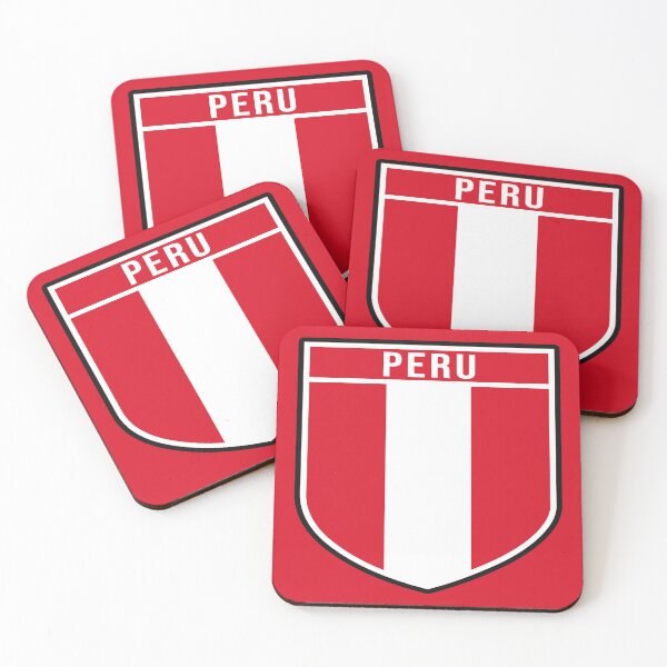 Item preview, Peru Flag Badge designed and sold by Cestus.