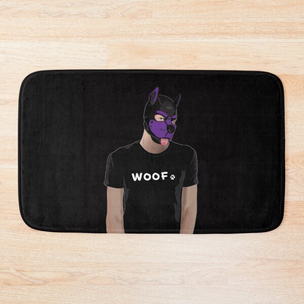 Item preview, Woof – Pup Play (Purple) designed and sold by Steve Anderssen.