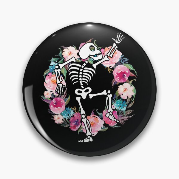 Item preview, Floral Skeleton Funny Goth Halloween Costume Men Women Kids designed and sold by Harold Stanley.