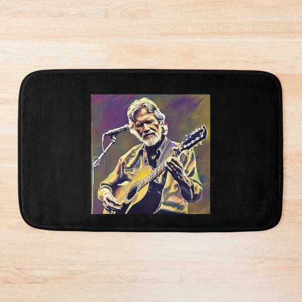Item preview, Kris Kristofferson retro art style designed and sold by Celestia1l24.