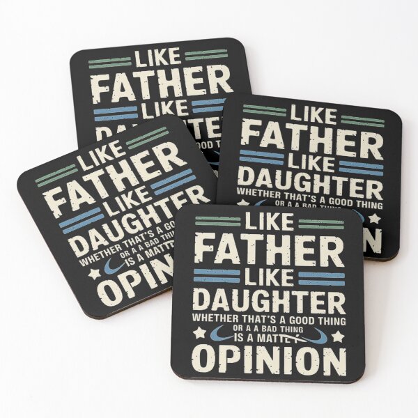 Item preview, Like Father Like Daughter - Funny Quote for Families designed and sold by love3617.