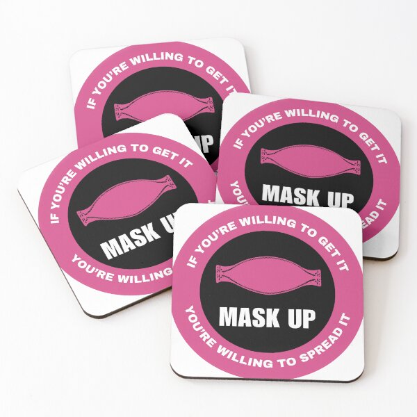 Item preview, Mask Up Covid Virus Get It Spread It Funny designed and sold by butchbike.