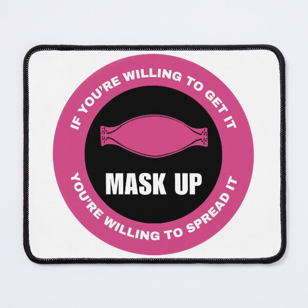 Item preview, Mask Up Covid Virus Get It Spread It Funny designed and sold by butchbike.