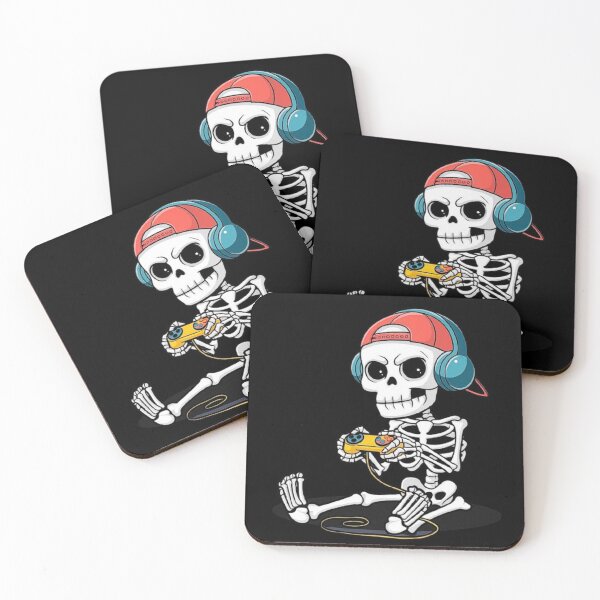 Item preview, Gamer Skeleton - Cool Skeleton Playing Video Games designed and sold by love3617.