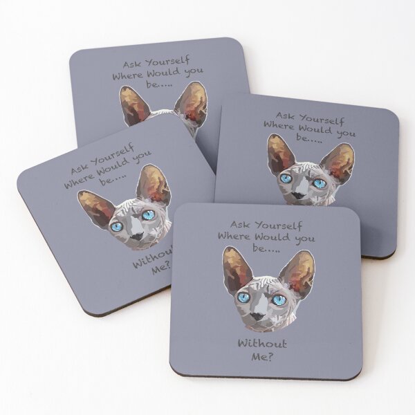 Item preview, Sphynx Cat Hand Drawn Digital Art designed and sold by Lartheviking.