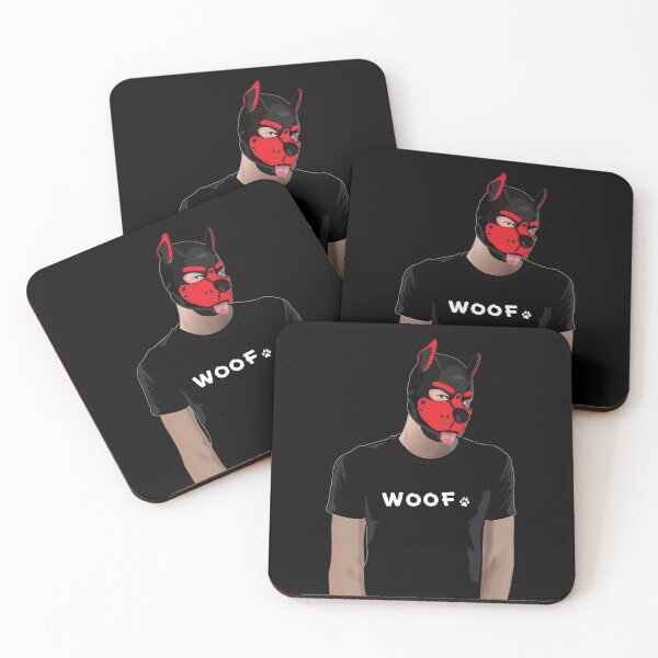 Item preview, Woof – Pup Play (Red) designed and sold by Steve Anderssen.
