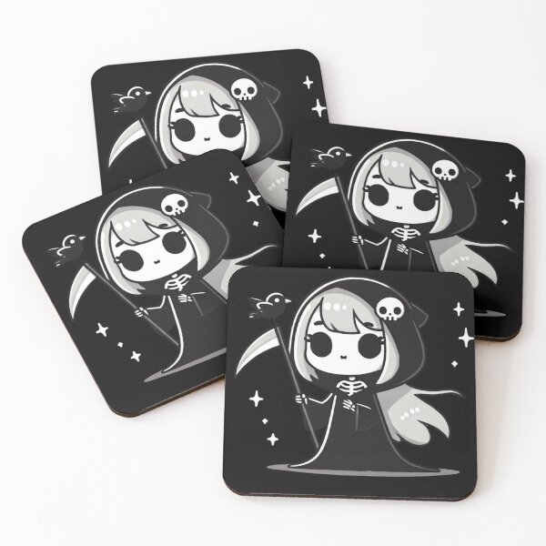 Item preview, chibi Grim reaper girl designed and sold by II0FU5.