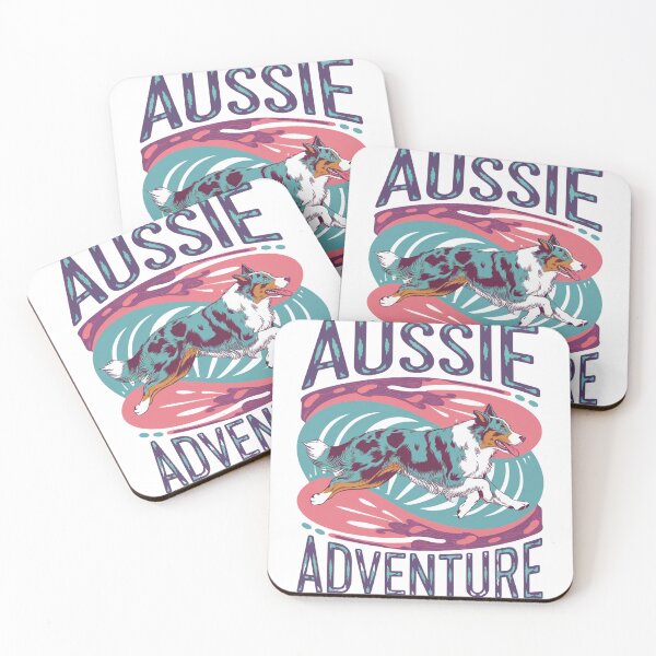 Item preview, Retro Australian Shepherd designed and sold by mpwme.
