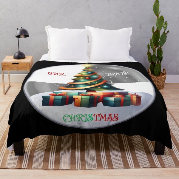 Item preview, Our Tenth Christmas - Gray Holiday Anniversary Gift designed and sold by signshirtz.