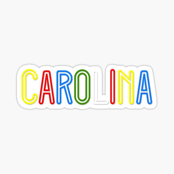 Carolina - Your Personalised Products Sticker
