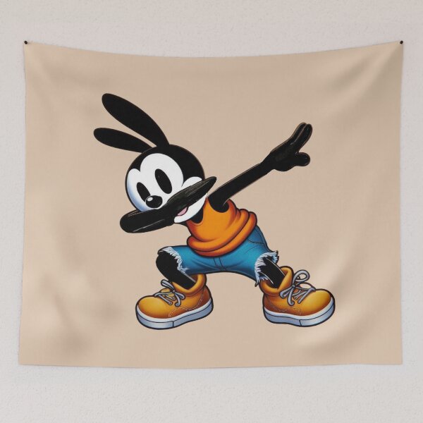 Item preview, Oswald The Lucky Rabbit Dabbing designed and sold by Myra365Art.