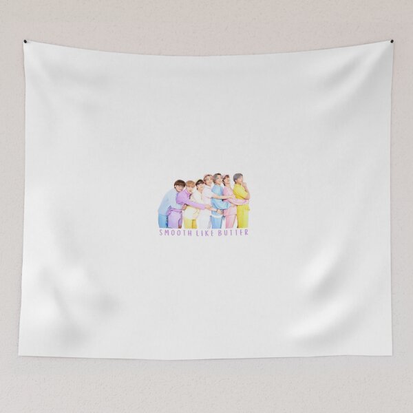 Item preview, Smooth Like Butter BTS Lineup designed and sold by MintMochaMatcha.