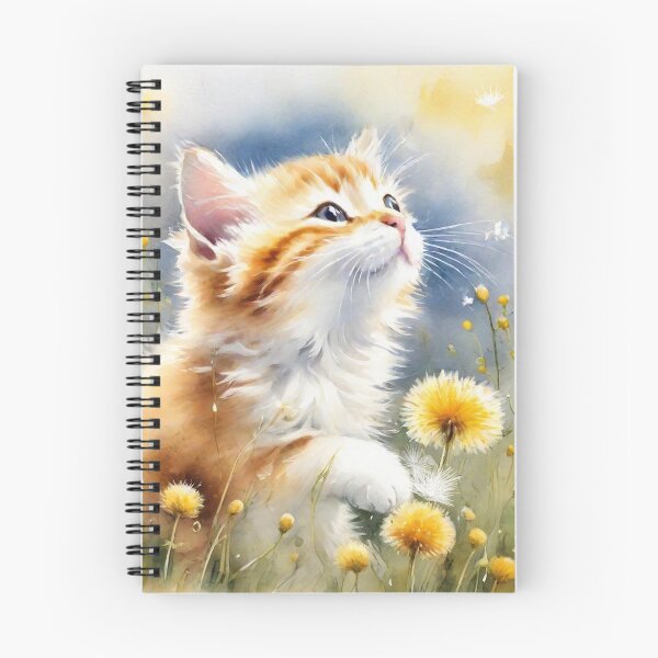 Item preview, Kitten Watches Dandelion Winnow designed and sold by IvaRenee.