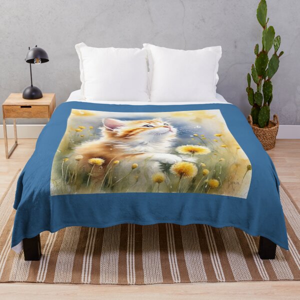Item preview, Kitten Watches Dandelion Winnow designed and sold by IvaRenee.