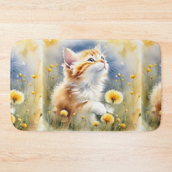Item preview, Kitten Watches Dandelion Winnow designed and sold by IvaRenee.