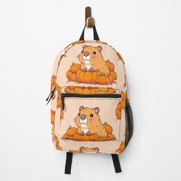Item preview, Capybara In A Pumpkin Patch designed and sold by Ghost on Toast.