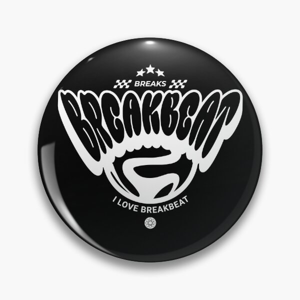 Item preview, BREAKBEAT - Y2K Bubble Elements (White)  designed and sold by Discothreadz.