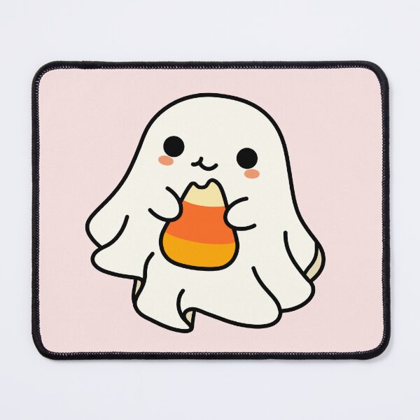 Item preview, Cute Ghost Eating Candy Corn designed and sold by April's Escape.