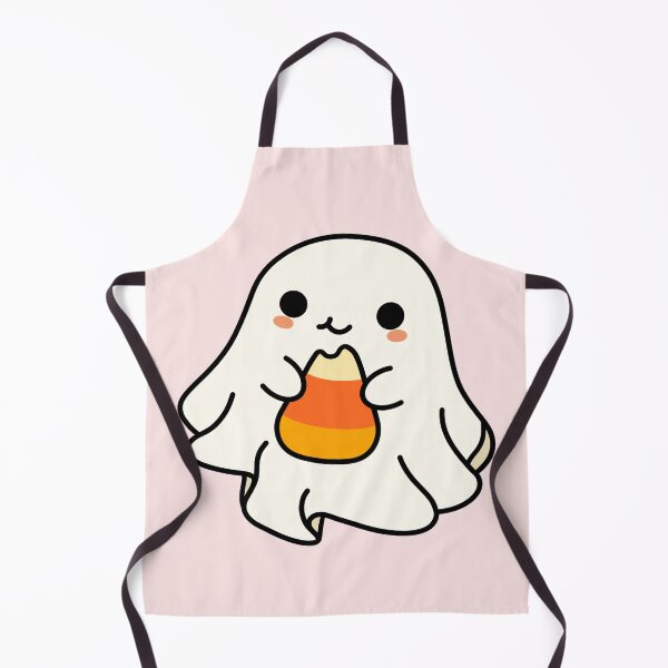 Item preview, Cute Ghost Eating Candy Corn designed and sold by April's Escape.
