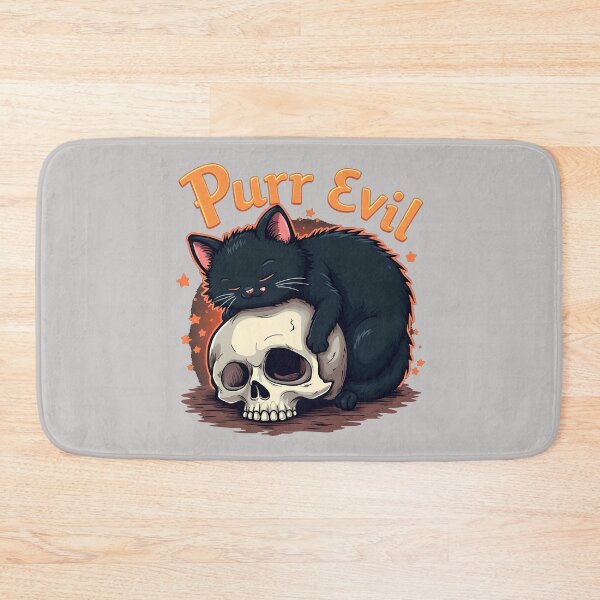 Item preview, Halloween cat nap cute, Purr Evil  designed and sold by kjp-design.
