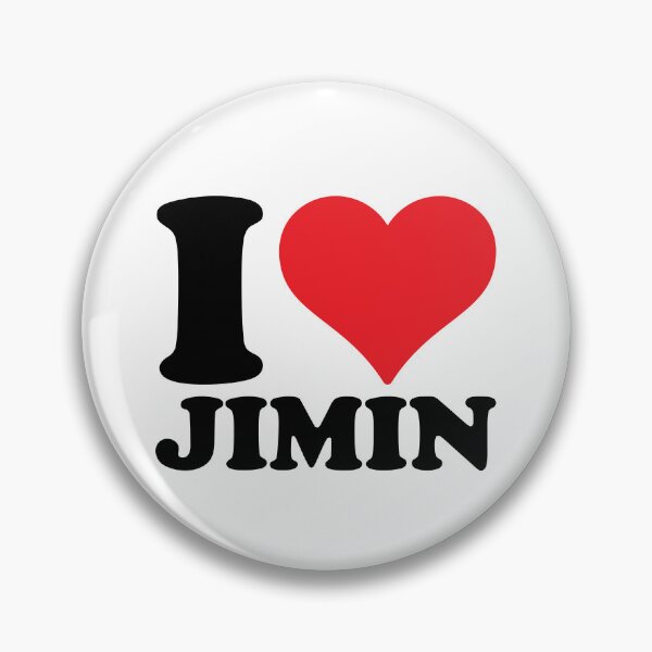 Item preview, I Love Jimin designed and sold by PaintedPixels01.