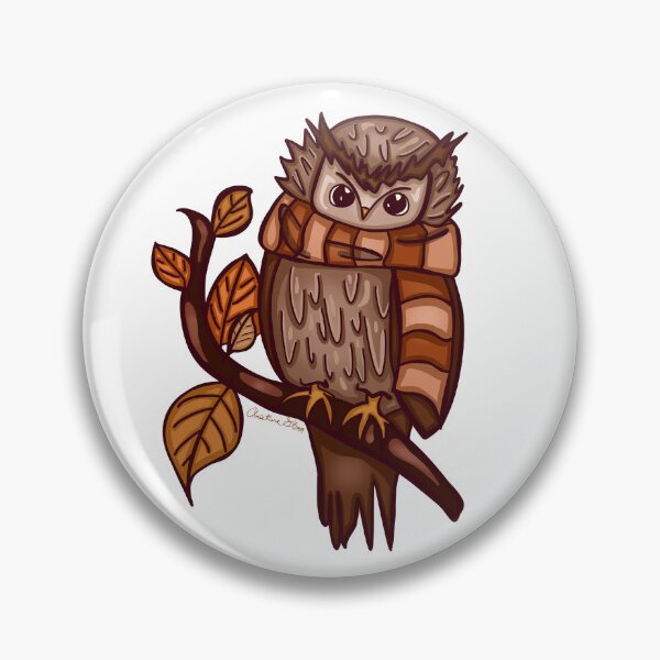 Item preview, Autumn Owl designed and sold by Tres Corda Designs.