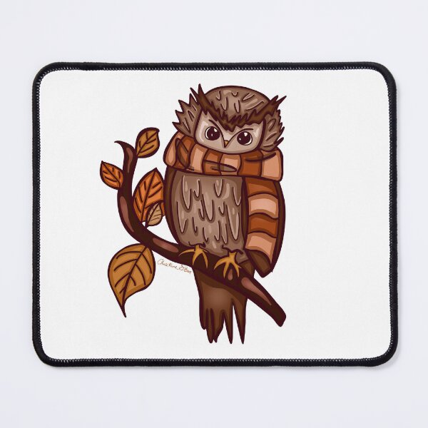 Item preview, Autumn Owl designed and sold by Tres Corda Designs.