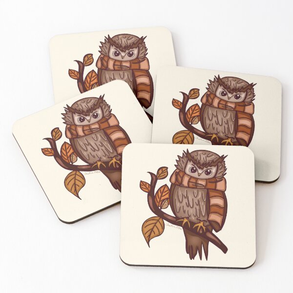 Item preview, Autumn Owl designed and sold by Tres Corda Designs.