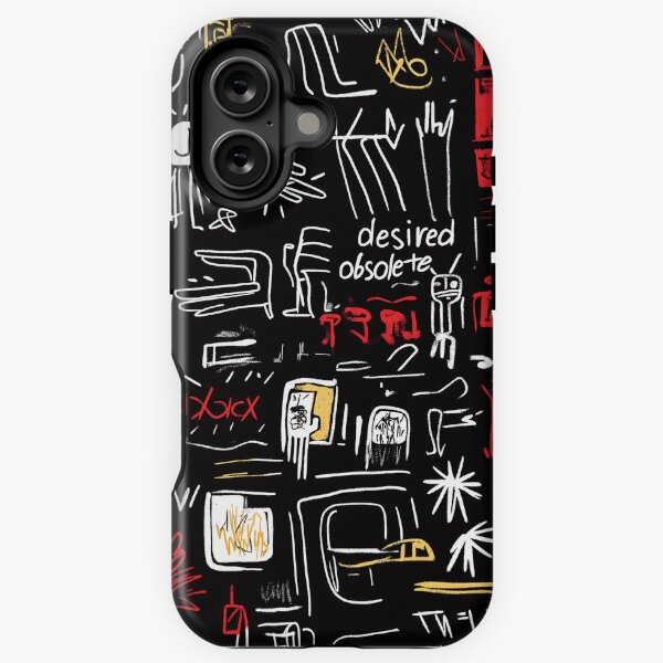 正規純正品 iPhone16 CASSETIFY Basquiatケース バスキア×ケースティファイ、代表作 「Pez Dispenser」のレザー