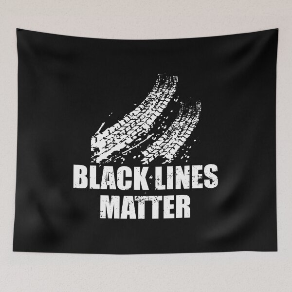 Item preview, Black Lines Matter designed and sold by mhernaevily.