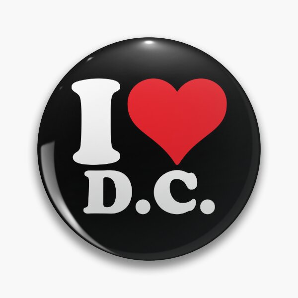 Item preview, I Love DC designed and sold by PaintedPixels01.