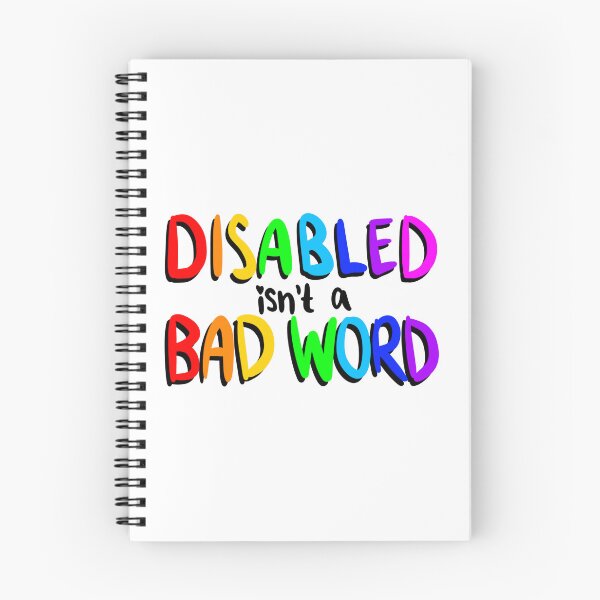Item preview, Disabled Isn't A Bad Word bold designed and sold by kyjoyp.