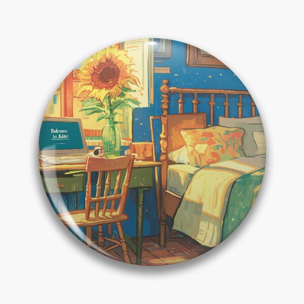 Item preview, Bedroom in Arles dream designed and sold by Nowshin Tasnim.