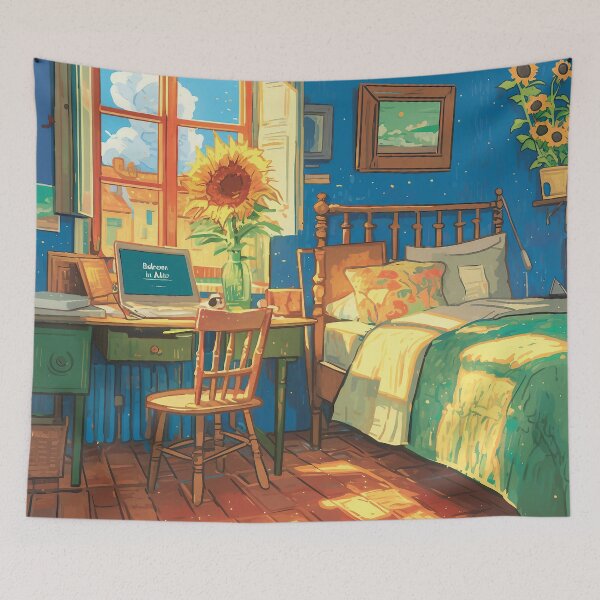 Item preview, Bedroom in Arles dream designed and sold by Nowshin Tasnim.