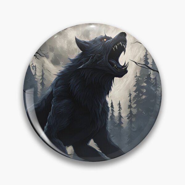 Item preview, Wolf Howling in the Halloween Moonlight.Phone Cases designed and sold by PixelMuse2024.