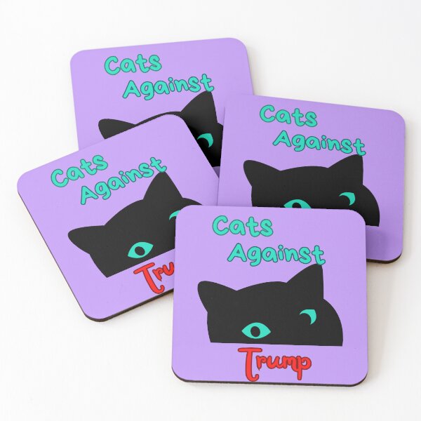 Item preview, Copie de Copie de Cats Against Trump, Anti Trump Political Resist Resistance, Pets Againts Politics, My Cats Hate Trump designed and sold by KM ØNLY.