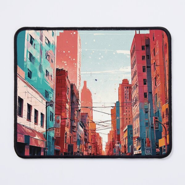 Item preview, Colorburst City designed and sold by ArtfullMinds.