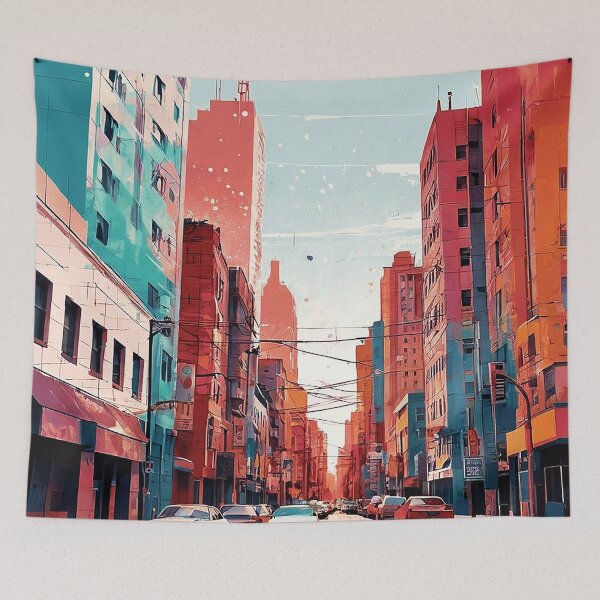 Item preview, Colorburst City designed and sold by ArtfullMinds.