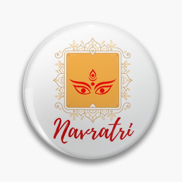 Item preview, Navratri devi face and rangoli design 5 designed and sold by mndesignworx.