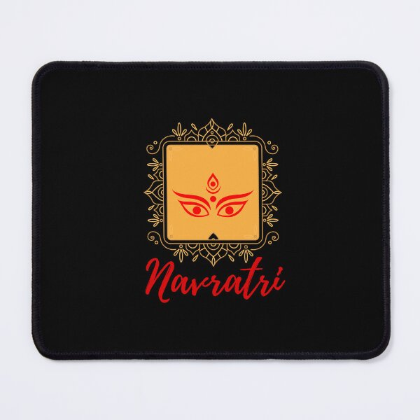 Item preview, Navratri devi face and rangoli design 5 designed and sold by mndesignworx.