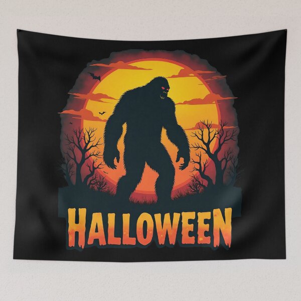 Item preview, Sasquatch Halloween - The Big Trip  designed and sold by kjp-design.